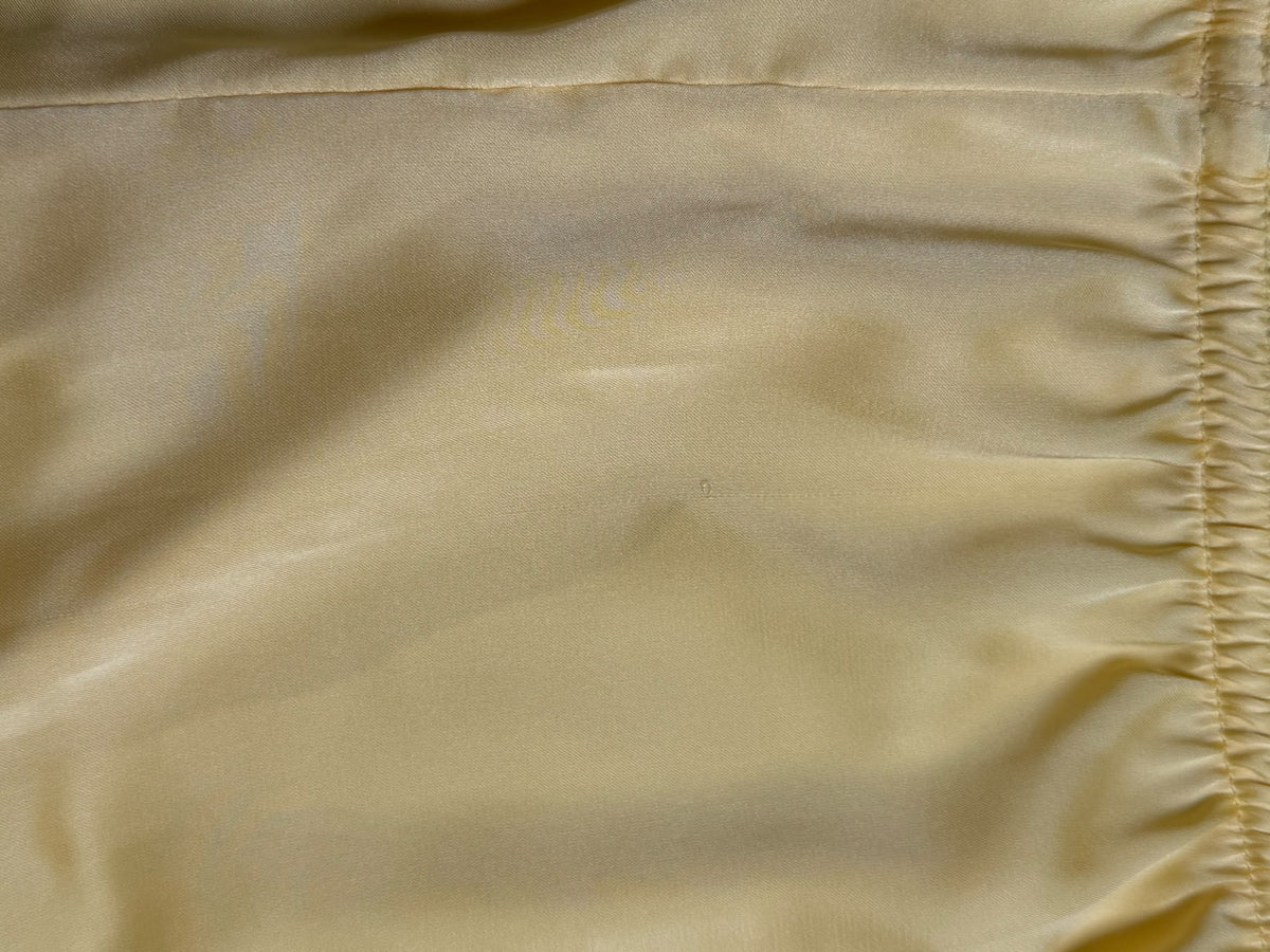 Yellow Satin Set — B-grade | Size S