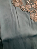 Blue Satin Maxi — B-grade | Size XS