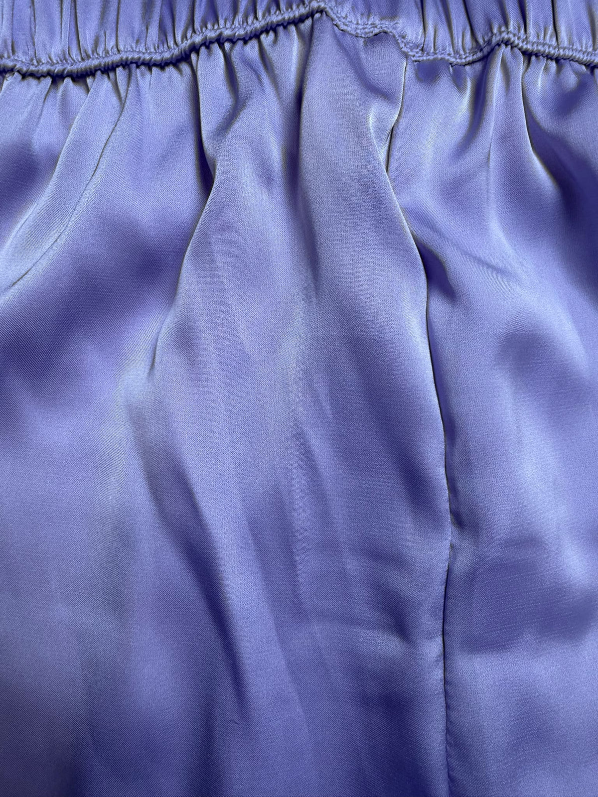 Purple Satin Set — B-grade | Size XS