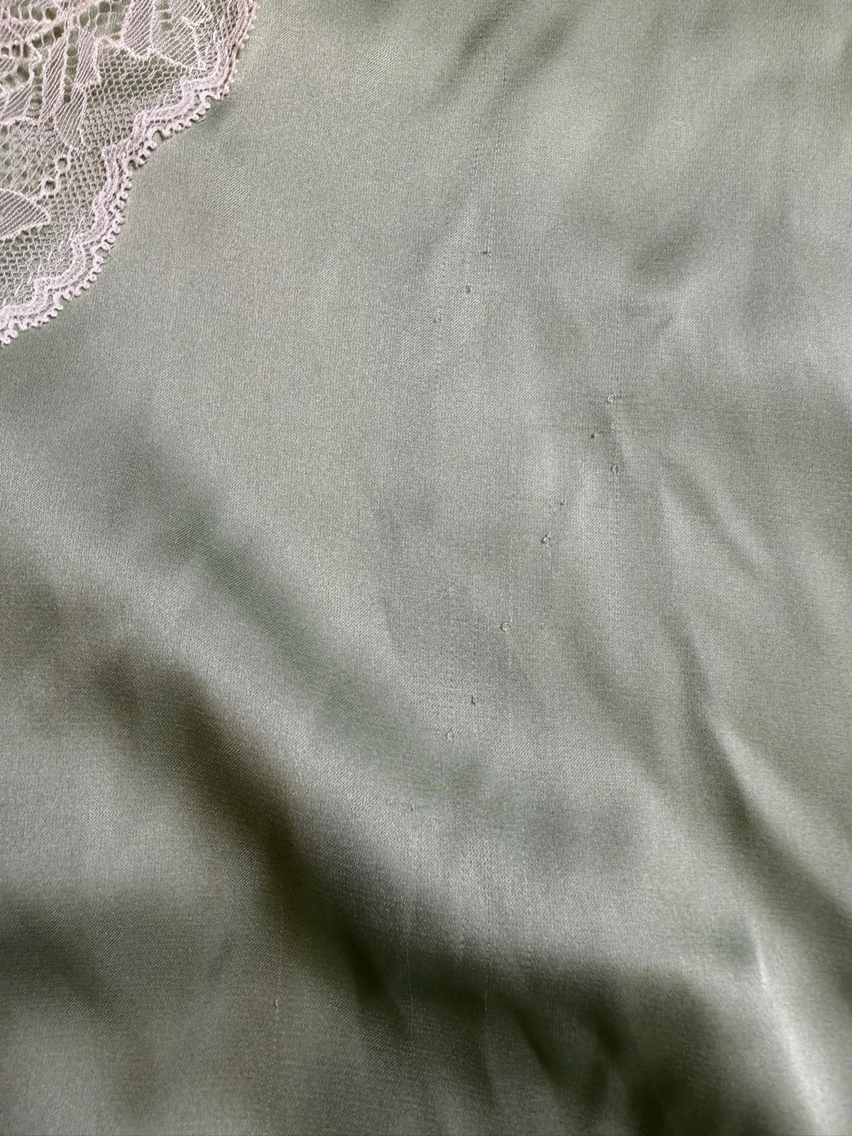 Green Satin Set — B-grade | Size M