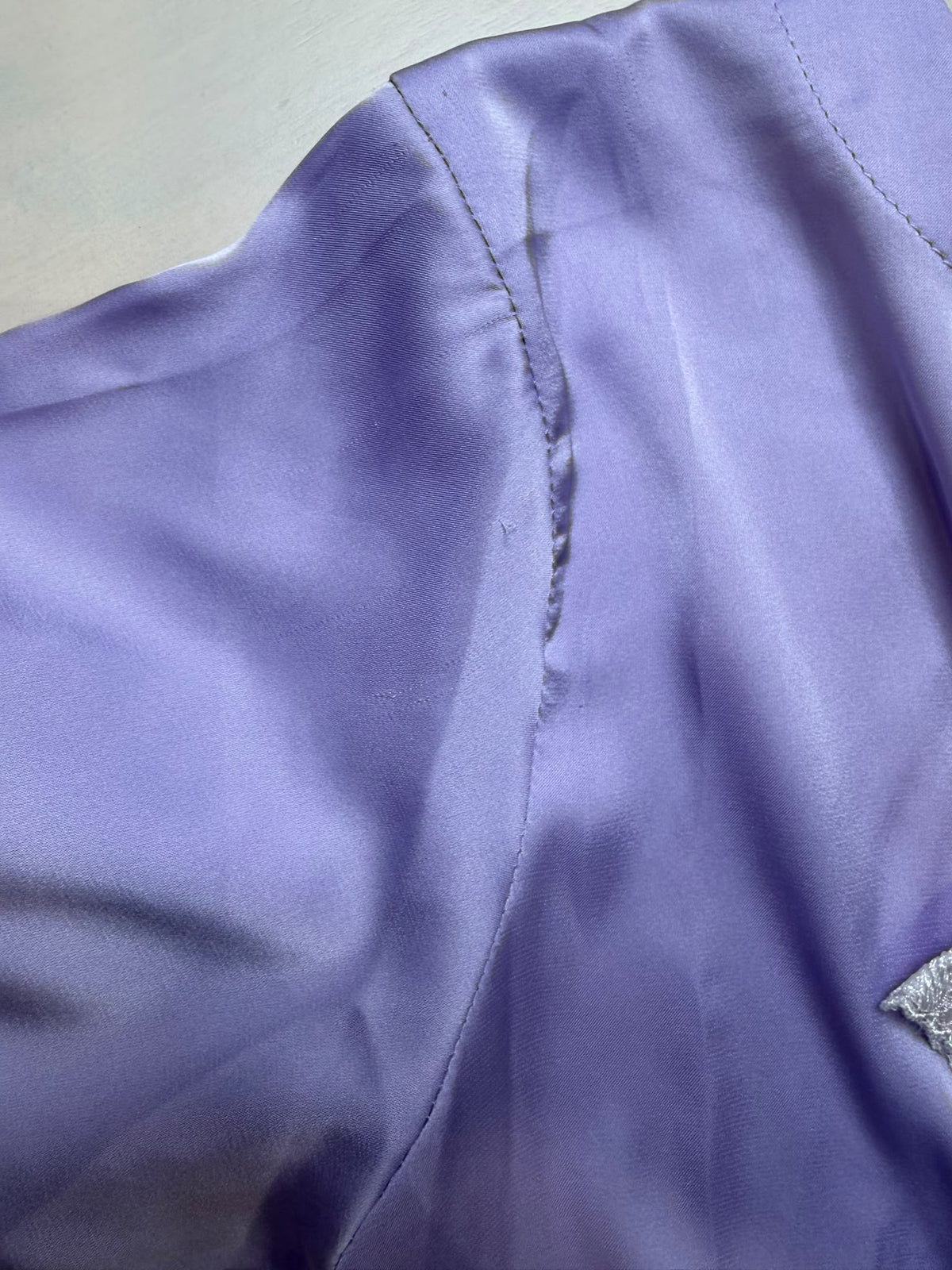 Purple Satin Set — B-grade | Size XS
